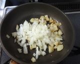 菊芋とオクラのオープンオムレツ作り方3写真
