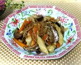 鶏肉とにんにくの芽の牡蛎油炒め作り方8写真