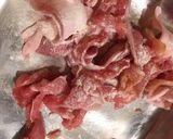タイ風な豚肉とキャベツの炒め物作り方2写真