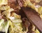 タイ風な豚肉とキャベツの炒め物作り方4写真