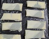 ハムチーズ春巻作り方3写真