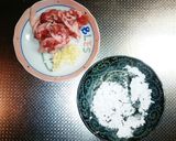 白菜ともやしの豚肉味噌あんかけ炒め作り方2写真