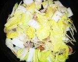 白菜ともやしの豚肉味噌あんかけ炒め作り方4写真