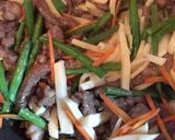 簡単で味しっかりする牛肉と筍丼作り方5写真
