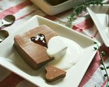 【簡単！材料４つ】牛乳パックでチョコ寒天作り方8写真
