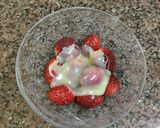 苺のホワイトチョコレート掛け作り方3写真