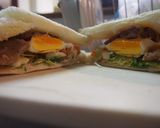朝食★サンドイッチ作り方3写真