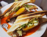 朝食★サンドイッチ作り方4写真
