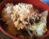鍋の残りで納豆雑炊作り方4写真