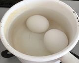 沸騰5分で簡単☆半熟卵作り方1写真