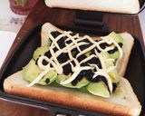 アボカド海苔ホットサンド作り方1写真