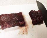 鯨のハリハリ鍋作り方1写真