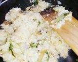 マクロビ☆レタスチャーハン☆卵不使用作り方4写真