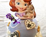 小さなプリンセスソフィア♡ドールケーキ作り方16写真