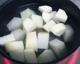 簡単!大根とダブル鶏肉のほっこりあんかけ作り方1写真