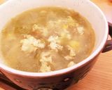 コーンとレタスの中華スープ作り方4写真