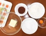 バレンタインに♡ 型抜きクッキー作り方1写真