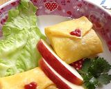 薄焼き卵でラブレター♡バレンタインに♬作り方8写真