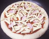 ソーセージのボロネーゼピッツァ作り方4写真