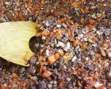 簡単 ひき肉とごぼうの混ぜご飯作り方4写真
