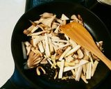 大葉香る！海老ときのこの和風パスタ♪作り方2写真