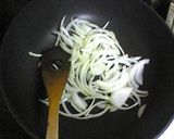から揚げと玉ねぎ甘煮。作り方2写真