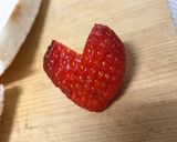バレンタインにも♡ハートのいちごサンド♡作り方1写真