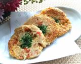 葱納豆のチーズお焼き(大葉)作り方5写真