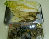 牡蠣と白菜のオイスターソース炒め作り方1写真