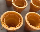 サックリふわふわ☆アイスコーンの焼き菓子作り方16写真