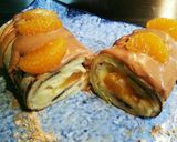 柚入りロールケーキ風かな(*^ω^*)✋作り方6写真