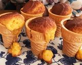 サックリふわふわ☆アイスコーンの焼き菓子作り方22写真