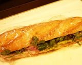 パクチー入りバゲットサンド作り方5写真