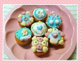 マシュマロフォンダン〜カップケーキ☆デコ作り方7写真