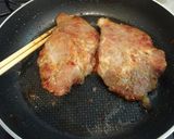 簡単トンテキ(イベリコ豚を使ってみた)作り方5写真