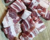 豚肉のトマト煮込み作り方1写真