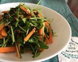 豆苗サラダ作り方3写真