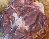 鶏もも肉の燻製オリーブオイル漬け作り方1写真