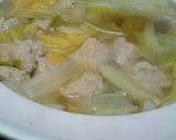 鶏団子と白菜の鍋作り方5写真
