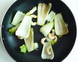 青梗菜とカシューナッツの中華炒め作り方3写真