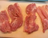 鶏肉としいたけの赤ワイン煮作り方2写真