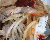 簡単　韓国辛みそ豚丼作り方2写真