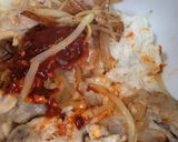 簡単　韓国辛みそ豚丼作り方3写真