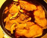 鶏肉としいたけの赤ワイン煮作り方5写真