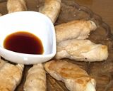 豚スライス肉巻きシリーズ☆お餅を巻いて◎作り方4写真