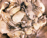 牡蠣と厚揚げの味噌炒め作り方3写真