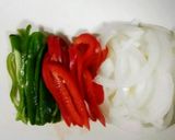 厚切り豚肉ロースソテーの甘~い野菜ソース作り方1写真