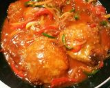 厚切り豚肉ロースソテーの甘~い野菜ソース作り方8写真