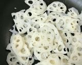 れんこんのお味噌汁作り方3写真
