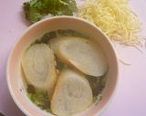 簡単！松茸の味お吸いものでグラタンスープ作り方2写真